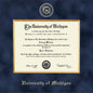 Michigan Excelsior Ph.D. Diploma Frame Shot #2