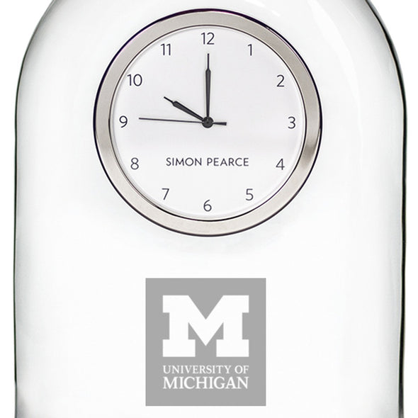 Michigan Glass Clock by Simon Pearce Shot #2