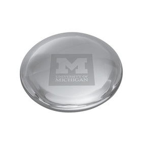 Michigan Glass Dome Paperweight by Simon Pearce Shot #1