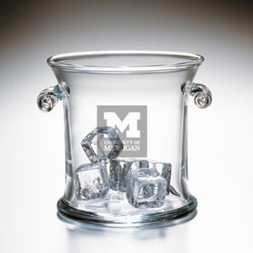 Michigan Glass Ice Bucket by Simon Pearce Shot #1