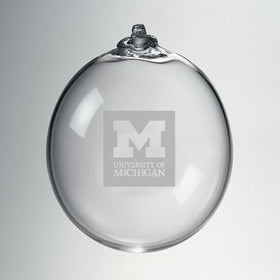 Michigan Glass Ornament by Simon Pearce Shot #1