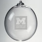 Michigan Glass Ornament by Simon Pearce Shot #2