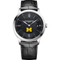 Michigan Men's Baume et Mercier 40mm Classima Quartz Watch with Black Dial & Black Leather Strap Shot #2