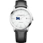Michigan Men's Baume et Mercier 42mm Classima Automatic Watch with White Dial & Black Leather Strap Shot #2