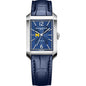Michigan Men's Baume et Mercier 43X27mm Hampton Automatic Watch with Blue Dial & Blue Leather Strap Shot #2