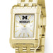 Michigan Men's Gold Watch with 2-Tone Dial & Bracelet at M.LaHart & Co.