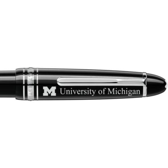 Michigan Montblanc Meisterstück LeGrand Ballpoint Pen in Platinum Shot #2