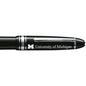Michigan Montblanc Meisterstück LeGrand Rollerball Pen in Platinum Shot #2