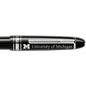 Michigan Montblanc Meisterstück Midsize Platinum-Coated Ballpoint Pen Shot #2