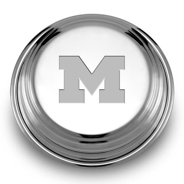 Michigan Pewter Paperweight Shot #2