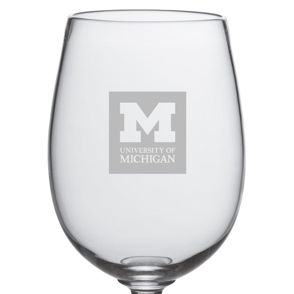 Michigan Red Wine Glasses by Simon Pearce Shot #2