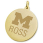 Michigan Ross 18K Gold Charm Shot #2
