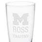 Michigan Ross 20oz Pilsner Glasses - Set of 2 Shot #3