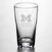 Michigan Ross Ascutney Pint Glasses by Simon Pearce - Set of 2
