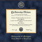 Michigan Ross Diploma Frame - Excelsior Shot #2
