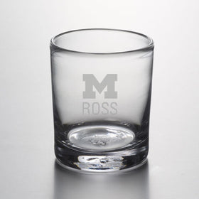 Michigan Ross Double Old Fashioned Glass by Simon Pearce Shot #1