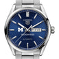 Michigan Ross Men's TAG Heuer Carrera with Blue Dial & Day-Date Window Shot #1