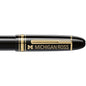 Michigan Ross Montblanc Meisterstück 149 Fountain Pen in Gold Shot #2