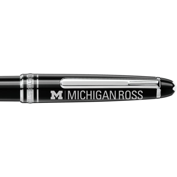 Michigan Ross Montblanc Meisterstück Classique Ballpoint Pen in Platinum Shot #2