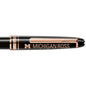 Michigan Ross Montblanc Meisterstück Classique Ballpoint Pen in Red Gold Shot #2