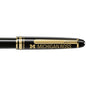 Michigan Ross Montblanc Meisterstück Classique Rollerball Pen in Gold Shot #2