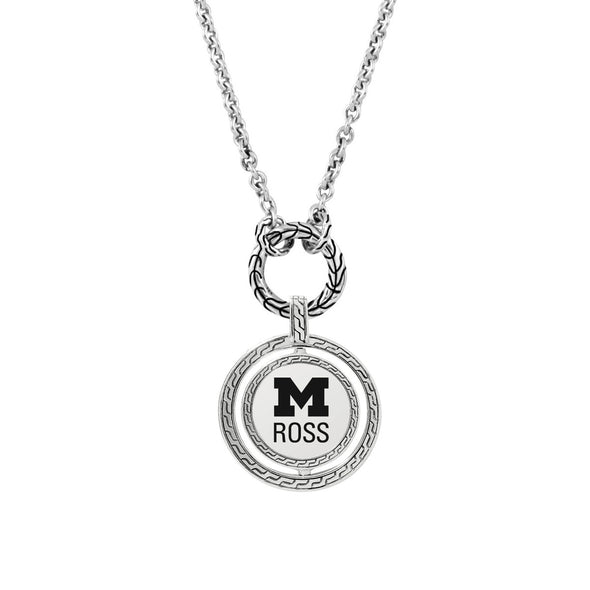 Michigan Ross Moon Door Amulet by John Hardy with Chain Shot #2