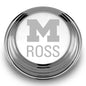 Michigan Ross Pewter Paperweight Shot #2