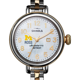 Michigan Ross Shinola Watch, The Birdy 34 mm MOP Dial Shot #1