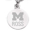 Michigan Ross Sterling Silver Charm