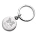 Michigan Ross Sterling Silver Insignia Key Ring
