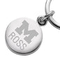 Michigan Ross Sterling Silver Insignia Key Ring Shot #2