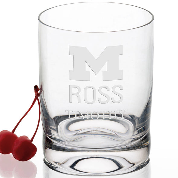 Michigan Ross Tumbler Glasses - Set of 2 Shot #2