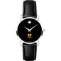 Michigan Ross Women's Movado Museum with Leather Strap Shot #2