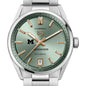 Michigan Ross Women's TAG Heuer Steel Carrera Automatic with Green Dial Shot #1