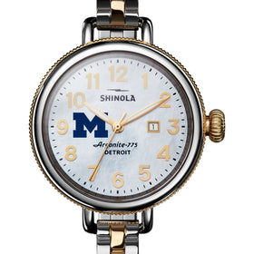 Michigan Shinola Watch, The Birdy 34 mm MOP Dial Shot #1