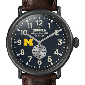 Michigan Shinola Watch, The Runwell 47mm Midnight Blue Dial Shot #1