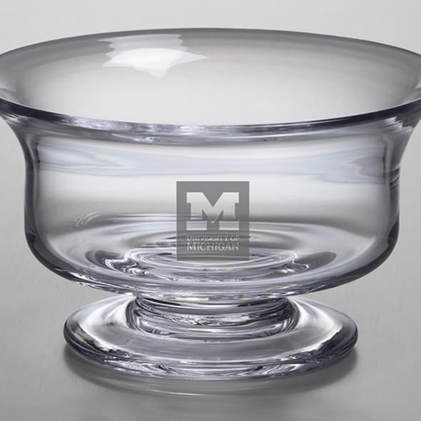 Michigan Simon Pearce Glass Revere Bowl Med Shot #2