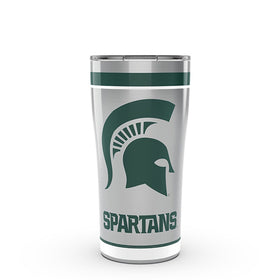 Michigan State 20 oz. Stainless Steel Tervis Tumblers with Hammer Lids - Set of 2 Shot #1