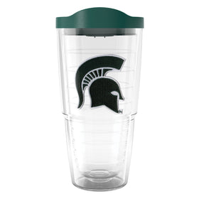 Michigan State 24 oz. Tervis Tumblers with Emblem - Set of 2 Shot #1