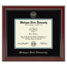 Michigan State Diploma Frame, the Fidelitas Shot #1