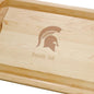 Michigan State Maple Cutting Board Shot #2