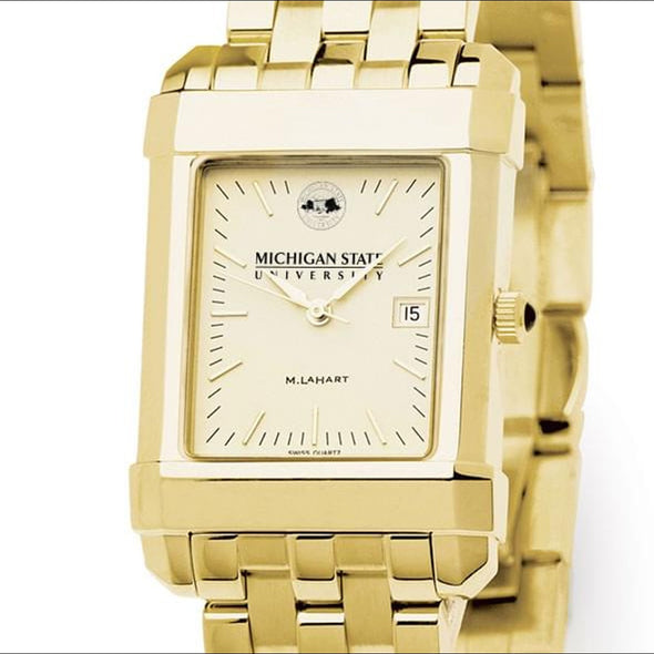 Michigan State Men's Gold Quad with Bracelet Shot #1