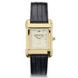 Michigan State Men's Gold Quad with Leather Strap Shot #2