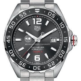 Michigan State Men's TAG Heuer Formula 1 Automatic with Anthracite Dial & Bezel Shot #1