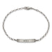 Michigan State Monica Rich Kosann Petite Poesy Bracelet in Silver
