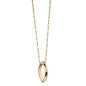 Michigan State Monica Rich Kosann Poesy Ring Necklace in Gold Shot #2
