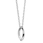 Michigan State Monica Rich Kosann Poesy Ring Necklace in Silver Shot #1