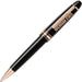 Michigan State Montblanc Meisterstück LeGrand Ballpoint Pen in Red Gold