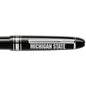 Michigan State Montblanc Meisterstück Midsize Platinum-Coated Ballpoint Pen Shot #2