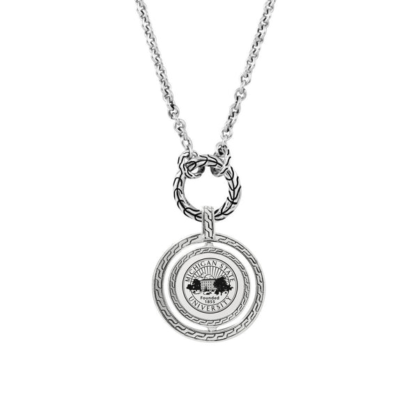 Michigan State Moon Door Amulet by John Hardy with Chain Shot #2